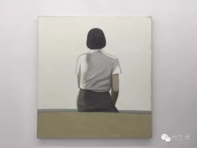 刘晓辉 《无题-海边坐姿1号》 160×150cm 布面油画 2015
刘晓辉 《无题-海边坐姿1号》 160×150cm 布面油画 2015