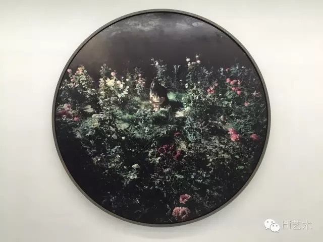 王岱山《浮光之九》 直径180cm 布面油画 2012
王岱山《浮光之九》 直径180cm 布面油画 2012