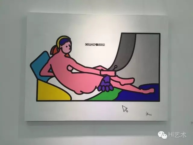 TONG Gallery+Projects主打的年轻艺术家的作品(上),靓丽的色彩、多媒介的表现依然只是在藏家的心门外徘徊,尤其是蔡东东的装置《河流》(中)、张心一的《发生这种事,大家都不想的》(下)得到了众多人的关注与询价,但截至目前,“交易平平”
TONG Gallery+Projects主打的年轻艺术家的作品(上),靓丽的色彩、多媒介的表现依然只是在藏家的心门外徘徊,尤其是蔡东东的装置《河流》(中)、张心一的《发生这种事,大家都不想的》(下)得到了众多人的关注与询价,但截至目前,“交易平平”