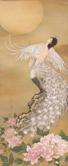 木村了子《化身——月下白孔雀舞》 36×90cm(46.6×170cm) 卷轴,绢本着彩(日本画颜料)、金箔 2014
CNY:40,000
木村了子《化身——月下白孔雀舞》 36×90cm(46.6×170cm) 卷轴,绢本着彩(日本画颜料)、金箔 2014
CNY:40,000