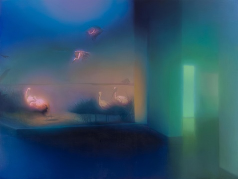 《Shore》225x300cm 布面油画 2016
《Shore》225x300cm 布面油画 2016
