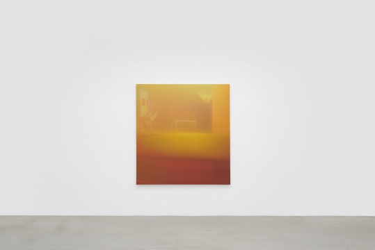《campus court》150×140cm 布面油画 2016
《campus court》150×140cm 布面油画 2016