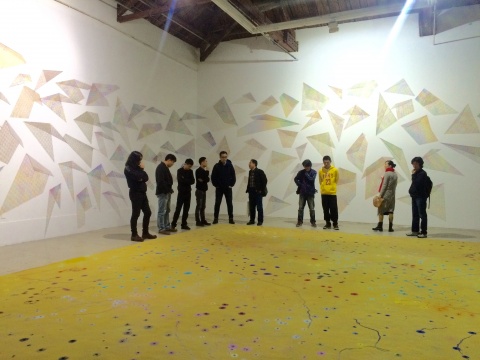 空间站 郑江个展“地衣” 展览现场
空间站 郑江个展“地衣” 展览现场
