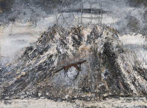 《上帝、耶稣、真神》 280×380cm 油彩、乳化剂、丙烯、物品 2011
《上帝、耶稣、真神》 280×380cm 油彩、乳化剂、丙烯、物品 2011