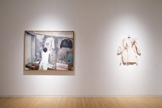 展览现场的“道具”
展览现场的“道具”