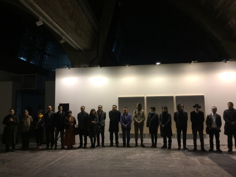 第四届“新朦朧主义”展览,艺术仓库开幕现场
第四届“新朦朧主义”展览,艺术仓库开幕现场