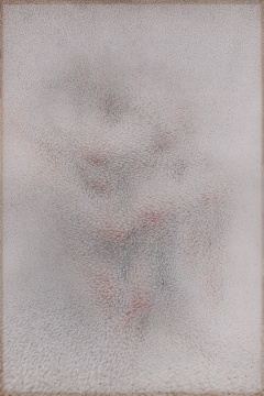 王舒野《庭树的时空裸体·即(103)》 196X131.2cm 娟、墨 2016
王舒野《庭树的时空裸体·即(103)》 196X131.2cm 娟、墨 2016