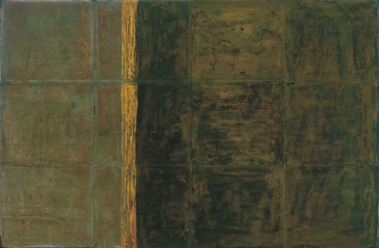 
LOT112 苏笑柏 《玄秋》160×244cm  油画 大漆 麻布 木板 综合材料 2006

估价：80万—120万元

