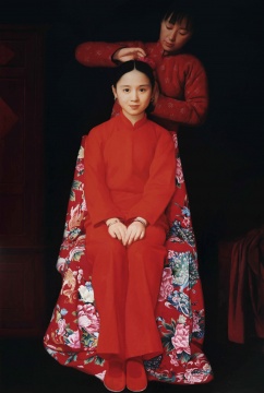 
LOT115 王沂东 《待嫁的姑娘》 150×100cm 布面油画 1995

估价：550万—750万元

