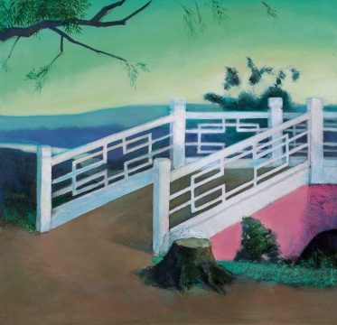 
Lot 109 王兴伟 《小桥》 170×178cm 布面油画 2003

估价：150万-200万元

 

黄予：王兴伟作为中国“观念绘画”的代表人物，在这幅《小桥》上体现的淋漓尽致，也正是因为这件2003年时期创作的风景作品，成为他的一系列“坏画”风格的另类“好画”，也成为他阶段性创作的一件代表作品，在艺术家的艺术创作中具有特殊的意义，相信会有一个比较理想的成交价格。

