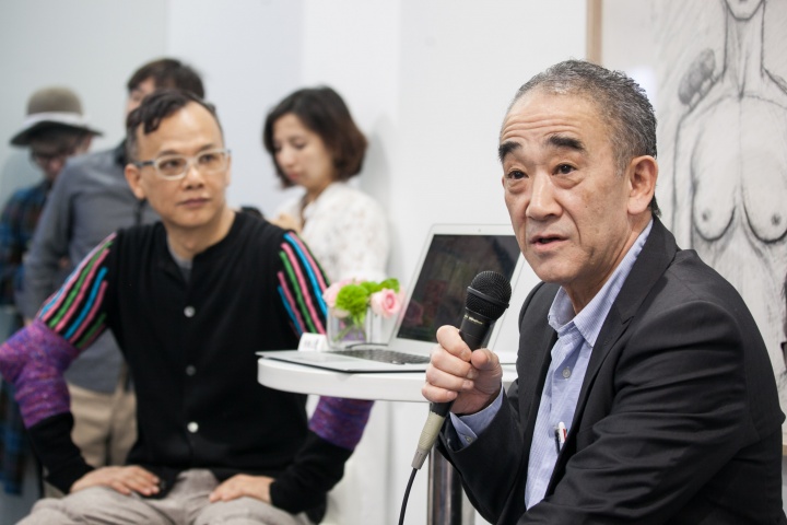 也趣画廊主办的艺术家舟越桂同收藏家姚谦的对话
也趣画廊主办的艺术家舟越桂同收藏家姚谦的对话