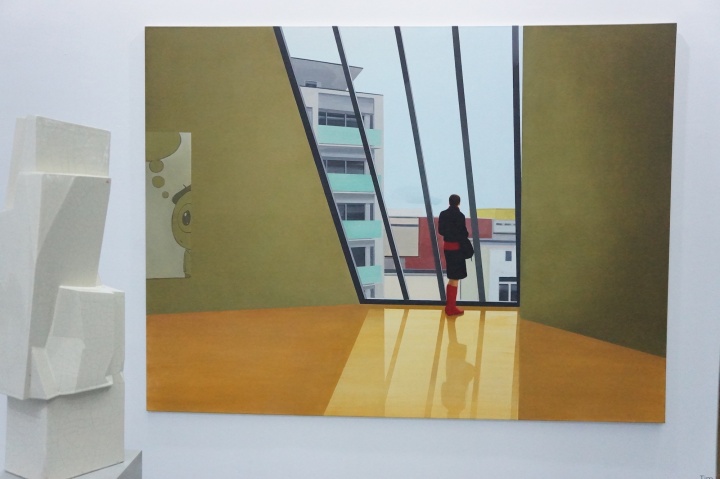 表现主义画家艾·托耳（Tim Eitel）两件作品分别在13万欧元和22玩欧元的价格上成交
