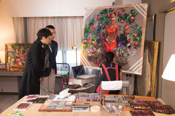首届“6075” 澳门未来画廊艺术家辛净参展房间
首届“6075” 澳门未来画廊艺术家辛净参展房间