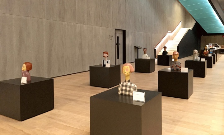 雅昌(深圳)艺术中心展出的当代艺术雕塑展
雅昌(深圳)艺术中心展出的当代艺术雕塑展