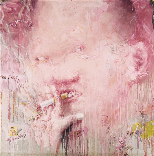 刘炜 《不准吸烟》170×170cm 布面油画 1998
成交价:968万港元(香港苏富比2016现当代亚洲艺术晚间拍卖)
刘炜 《不准吸烟》170×170cm 布面油画 1998
成交价:968万港元(香港苏富比2016现当代亚洲艺术晚间拍卖)