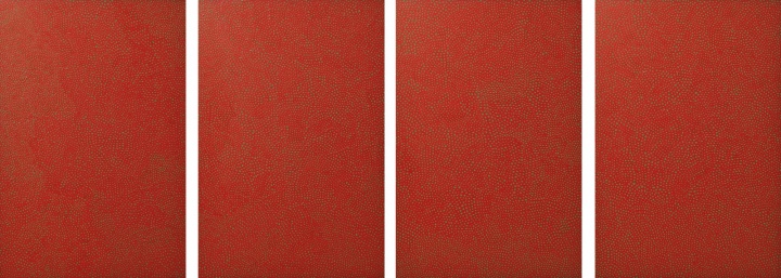 草间弥生《无限网》194×520cm 2005
成交价:HKD17,480,000 香港苏富比2016秋季拍卖会
草间弥生《无限网》194×520cm 2005
成交价:HKD17,480,000 香港苏富比2016秋季拍卖会