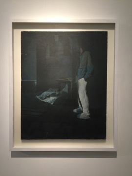 《蓝梦》 73×92cm 布面油画 1992
