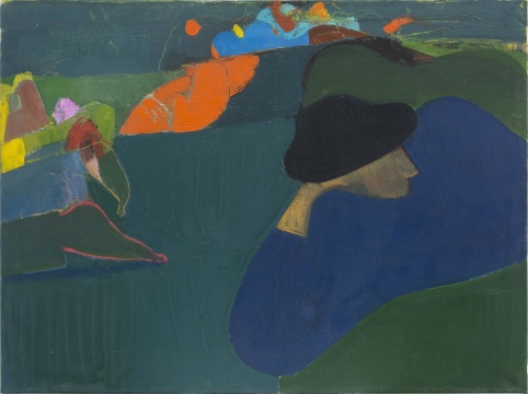 《Adagietto》60x80cm 布面油画 2016
《Adagietto》60x80cm 布面油画 2016