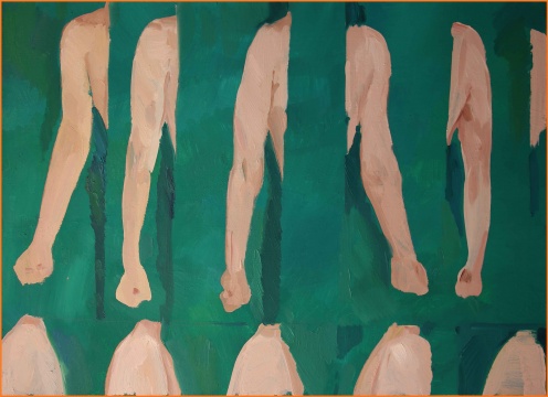 张宇飞 《肢体no.2(limbs no.2)》 110×150cm 布面油画 2014
张宇飞 《肢体no.2(limbs no.2)》 110×150cm 布面油画 2014