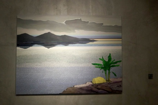 张木 《远山》 150×200cm 布面油画 2015
张木 《远山》 150×200cm 布面油画 2015