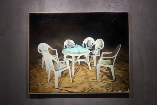 李天琦 《局NO.2》 120×150cm 布面油画 2014
李天琦 《局NO.2》 120×150cm 布面油画 2014