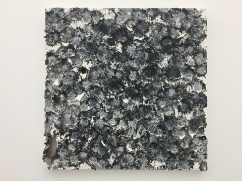 《四百击》 120×120cm 木板油画 2016
《四百击》 120×120cm 木板油画 2016