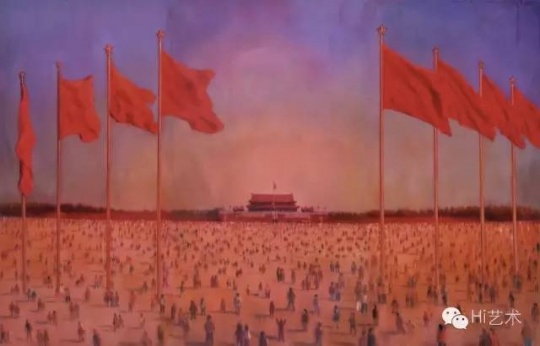Lot 3769 尹朝阳 《天安门广场》 280×140cm×3 布面油画 2003
估价:220万-320万元
郑林:《天安门》系列是尹朝阳重要的系列,我们早年做尹朝阳展览的时候,就知道瑞士藏家乌利·希克先生就有收藏尹朝阳的三件尺幅很大的《天安门》的作品,并挂在家中客厅。这件《天安门广场》应该是此系列作品中最大的一幅,还是三联作,所以220万的低估价相当于只是一幅作品的价格。据了解尹朝阳早年的系列,2米多就应该200多万了,这张四米多的作品从现有的价值和未来的空间来说,还是挺有可取性的。
伍劲:这是尹朝阳同一系列的作品里尺幅最大的之一,当年是去了美国展出之后出售的,如今又回到了国内。这是同一系列作品里场面非常壮观的一幅,之前市场上有过蓝色基调的一幅,这幅红色基调的显然更胜出,有一种不真实的气氛,和后来他的《红山》系列中是有联系的,估价也比较吸引人。
Lot 3769 尹朝阳 《天安门广场》 280×140cm×3 布面油画 2003
估价:220万-320万元
郑林:《天安门》系列是尹朝阳重要的系列,我们早年做尹朝阳展览的时候,就知道瑞士藏家乌利·希克先生就有收藏尹朝阳的三件尺幅很大的《天安门》的作品,并挂在家中客厅。这件《天安门广场》应该是此系列作品中最大的一幅,还是三联作,所以220万的低估价相当于只是一幅作品的价格。据了解尹朝阳早年的系列,2米多就应该200多万了,这张四米多的作品从现有的价值和未来的空间来说,还是挺有可取性的。
伍劲:这是尹朝阳同一系列的作品里尺幅最大的之一,当年是去了美国展出之后出售的,如今又回到了国内。这是同一系列作品里场面非常壮观的一幅,之前市场上有过蓝色基调的一幅,这幅红色基调的显然更胜出,有一种不真实的气氛,和后来他的《红山》系列中是有联系的,估价也比较吸引人。