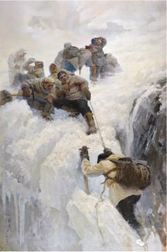 Lot 3736 靳尚谊 《登上慕士塔格峰》 270×180cm 布面油画 1957
估价:2500万-4500万元
伍劲:这是老院长靳尚谊先生的成名作,也是在“马训班”的毕业创作。大家都知道这件作品,却从来没有见过。在宣传资料里也看到这幅作品的修复过程,当时已经非常残破了。没看到原作前,对当年靳先生的水平不做评价,但这件作品在中国写实油画的历史上无疑是里程碑式的作品。
推荐作品十一:石冲 《行走的人之二》——估价比《行走的人》更为合理,美术馆级别的藏家值得关注
Lot 3736 靳尚谊 《登上慕士塔格峰》 270×180cm 布面油画 1957
估价:2500万-4500万元
伍劲:这是老院长靳尚谊先生的成名作,也是在“马训班”的毕业创作。大家都知道这件作品,却从来没有见过。在宣传资料里也看到这幅作品的修复过程,当时已经非常残破了。没看到原作前,对当年靳先生的水平不做评价,但这件作品在中国写实油画的历史上无疑是里程碑式的作品。
推荐作品十一:石冲 《行走的人之二》——估价比《行走的人》更为合理,美术馆级别的藏家值得关注