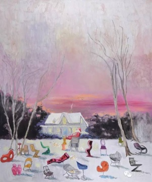 Lot 3917 段建宇 《他的名字叫红2》 217×181cm 布面油画 2011
估价:90万-180万元
华雨舟:70后段建宇的作品,经常会被归类于“坏画”,但其作品却总能睿智的博人一笑,甚至让人流连忘返。我想这也许就是她为什么近几年越来越受到关注的主要原因。这件《他的名字叫红2》很自然的会让人关联起《我的名字叫红》这本文学著作,在隐形的表述与直观的视觉表达之间,留给观众是无暇的想象。
推荐作品十八:尹朝阳 《青春远去之七》——挺有未来空间的一件作品
Lot 3917 段建宇 《他的名字叫红2》 217×181cm 布面油画 2011
估价:90万-180万元
华雨舟:70后段建宇的作品,经常会被归类于“坏画”,但其作品却总能睿智的博人一笑,甚至让人流连忘返。我想这也许就是她为什么近几年越来越受到关注的主要原因。这件《他的名字叫红2》很自然的会让人关联起《我的名字叫红》这本文学著作,在隐形的表述与直观的视觉表达之间,留给观众是无暇的想象。
推荐作品十八:尹朝阳 《青春远去之七》——挺有未来空间的一件作品