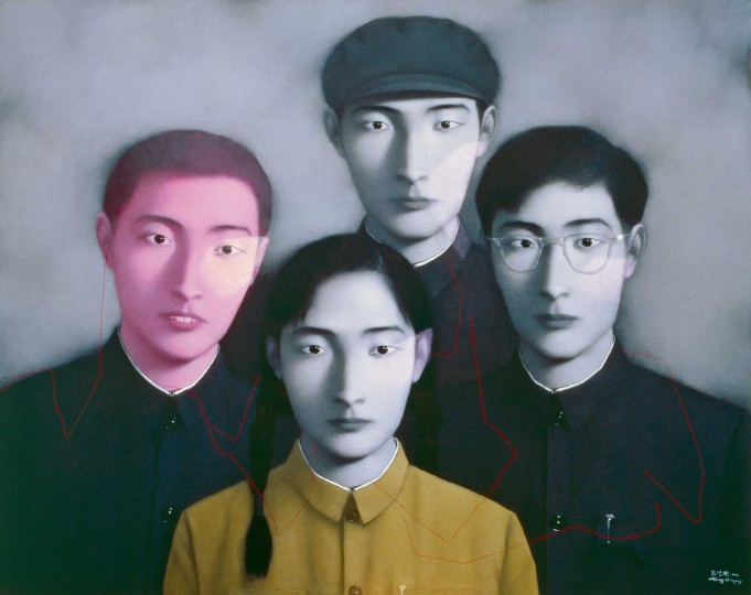 张晓刚 《血缘:大家庭二号》 150×190cm 布面油画 1995
以3818万元成交于北京匡时2016秋拍
张晓刚 《血缘:大家庭二号》 150×190cm 布面油画 1995
以3818万元成交于北京匡时2016秋拍