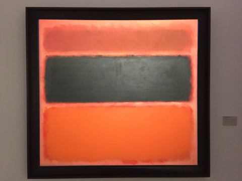 
罗斯科 《第36号（黑条）》 157.1×170.1cm 油彩画布 1958

龙美术馆藏品

