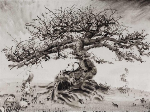 陆超 《别处No.7》 120x150cm 布面油画 2016
陆超 《别处No.7》 120x150cm 布面油画 2016