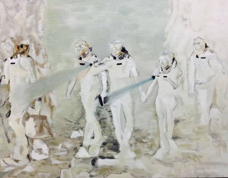 丁辉 《寻找》110x140cm 布面油画 2015
丁辉 《寻找》110x140cm 布面油画 2015