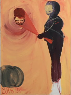 马轲 《游戏2》200x150cm 布面油画 2016
马轲 《游戏2》200x150cm 布面油画 2016