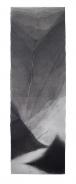 山系列 《仿宋山水》 136.5x43.5cm 纸本水墨 2015
山系列 《仿宋山水》 136.5x43.5cm 纸本水墨 2015