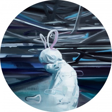 
贾蔼力 《好运兔》 1直径80cm 布面油画 2009

成交价：138万元

