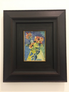 吴大羽 《无题》 34.7×24.7cm 油画 约1960(吴大羽艺术基金会提供)
吴大羽 《无题》 34.7×24.7cm 油画 约1960(吴大羽艺术基金会提供)
