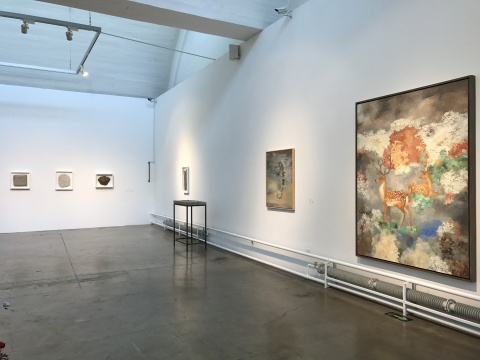 李超 《丹枫呦鹿图》200x150cm 布面油画 2011
李超 《丹枫呦鹿图》200x150cm 布面油画 2011