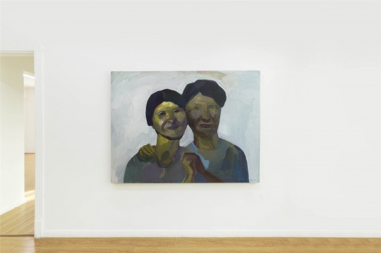 《母亲和女儿》 120×160cm 布面丙烯 2015
《母亲和女儿》 120×160cm 布面丙烯 2015