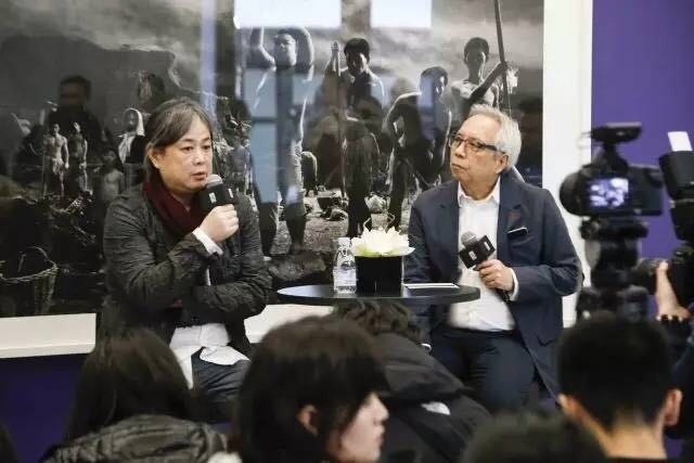 杨福东新作《愚公移山》的首映现场
杨福东新作《愚公移山》的首映现场