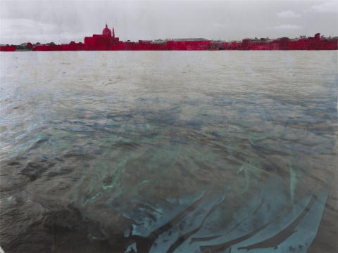 《一个直的地平线》 143.5x107cm 宣纸打印手工上色图片 2017
《一个直的地平线》 143.5x107cm 宣纸打印手工上色图片 2017