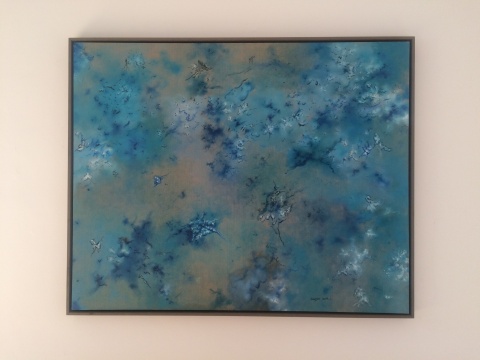 蔡锦《风景93》 150×120cm 布面油画 2014 蔡锦《风景93》 150×120cm 布面油画 2014