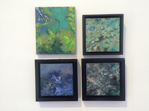 2013-2015年期间创作的《风景》系列部分作品
2013-2015年期间创作的《风景》系列部分作品