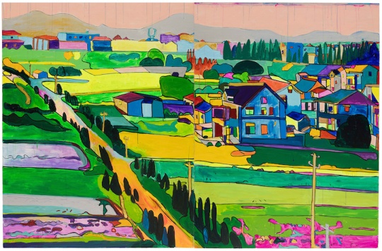 《平凡》 200x150cmx2 布面丙烯 2016
《平凡》 200x150cmx2 布面丙烯 2016