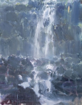 《河流》 185×145cm 丙烯画布 2016
