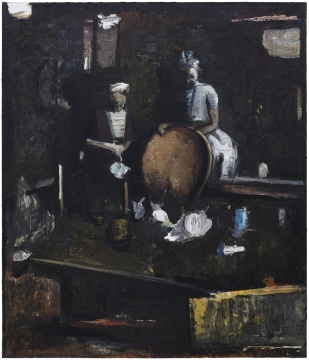 邱瑞祥 《内部-2》 布面油画 221x190cm 2013-2015
邱瑞祥 《内部-2》 布面油画 221x190cm 2013-2015