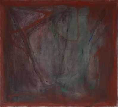 《movement-1》 110×120cm 布面油画 2016
《movement-1》 110×120cm 布面油画 2016