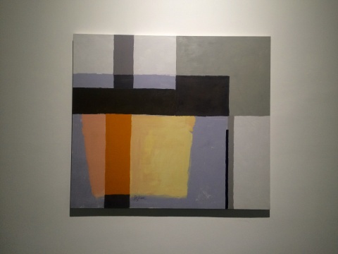 《无题15-4》 140×160cm 布面丙烯 2015
《无题15-4》 140×160cm 布面丙烯 2015