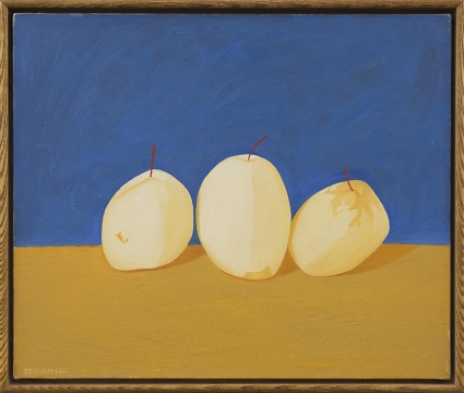 《三只梨》 50x60cm 布面油画 2010
《三只梨》 50x60cm 布面油画 2010