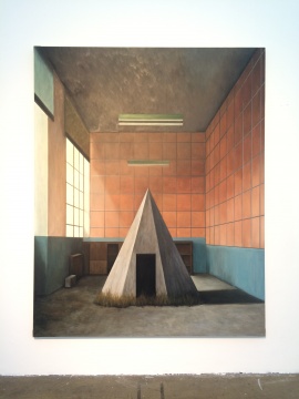 张英楠 《尘封的心》 230×200cm 布面油画 2016 张英楠 《尘封的心》 230×200cm 布面油画 2016